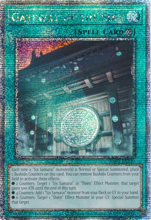 Gateway of the Six (Quarter Century Secret Rare) [RA03-EN229] Quarter Century Secret Rare | Pegasus Games WI