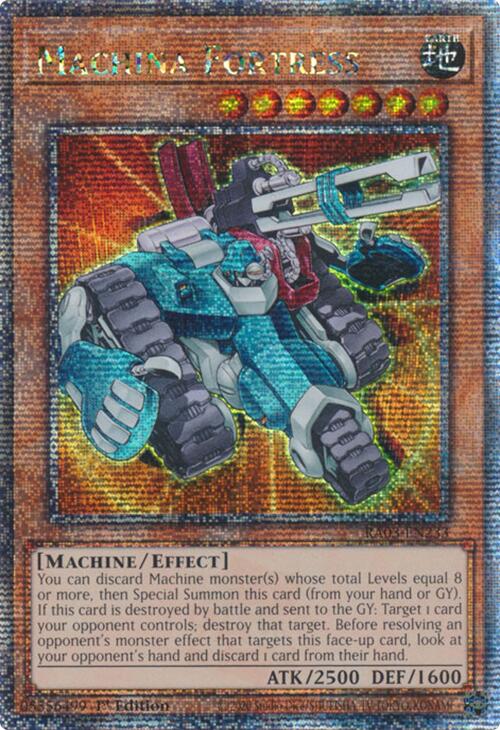 Machina Fortress (Quarter Century Secret Rare) [RA03-EN233] Quarter Century Secret Rare | Pegasus Games WI