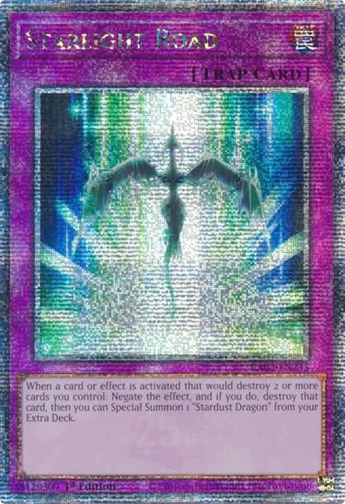 Starlight Road (Quarter Century Secret Rare) [RA03-EN235] Quarter Century Secret Rare | Pegasus Games WI