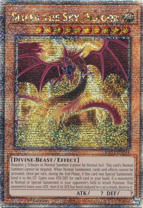 Slifer the Sky Dragon (Quarter Century Secret Rare) [RA03-EN244] Quarter Century Secret Rare | Pegasus Games WI
