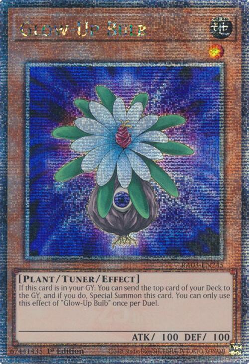 Glow-Up Bulb (Quarter Century Secret Rare) [RA03-EN245] Quarter Century Secret Rare | Pegasus Games WI