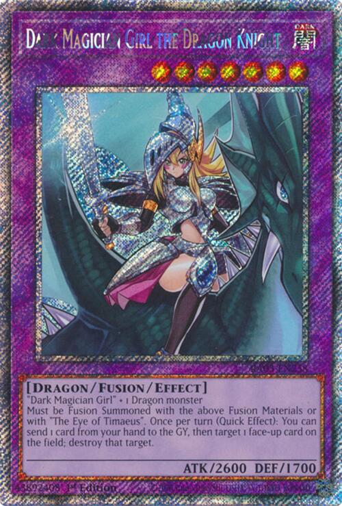 Dark Magician Girl the Dragon Knight (Platinum Secret Rare) [RA03-EN258] Platinum Secret Rare | Pegasus Games WI
