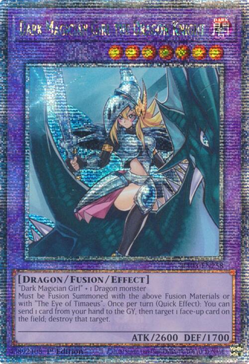 Dark Magician Girl the Dragon Knight (Quarter Century Secret Rare) [RA03-EN258] Quarter Century Secret Rare | Pegasus Games WI