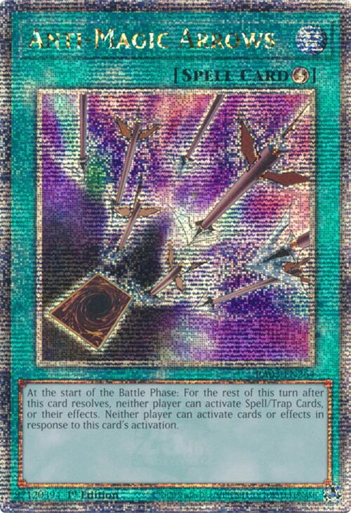 Anti-Magic Arrows (Quarter Century Secret Rare) [RA03-EN264] Quarter Century Secret Rare | Pegasus Games WI
