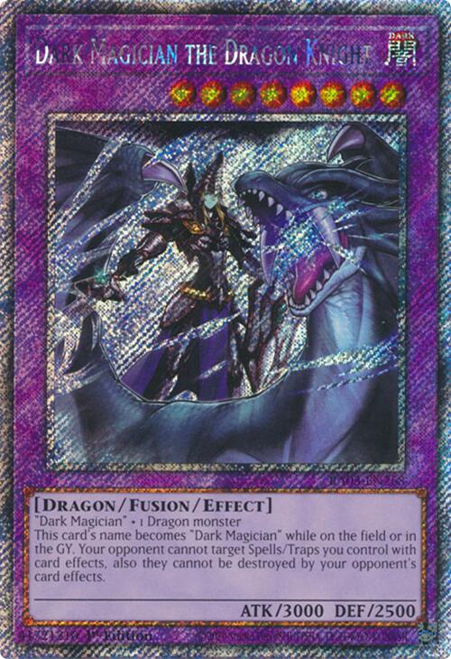 Dark Magician the Dragon Knight (Platinum Secret Rare) [RA03-EN268] Platinum Secret Rare | Pegasus Games WI