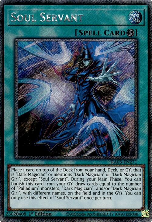 Soul Servant (Platinum Secret Rare) [RA03-EN271] Platinum Secret Rare | Pegasus Games WI