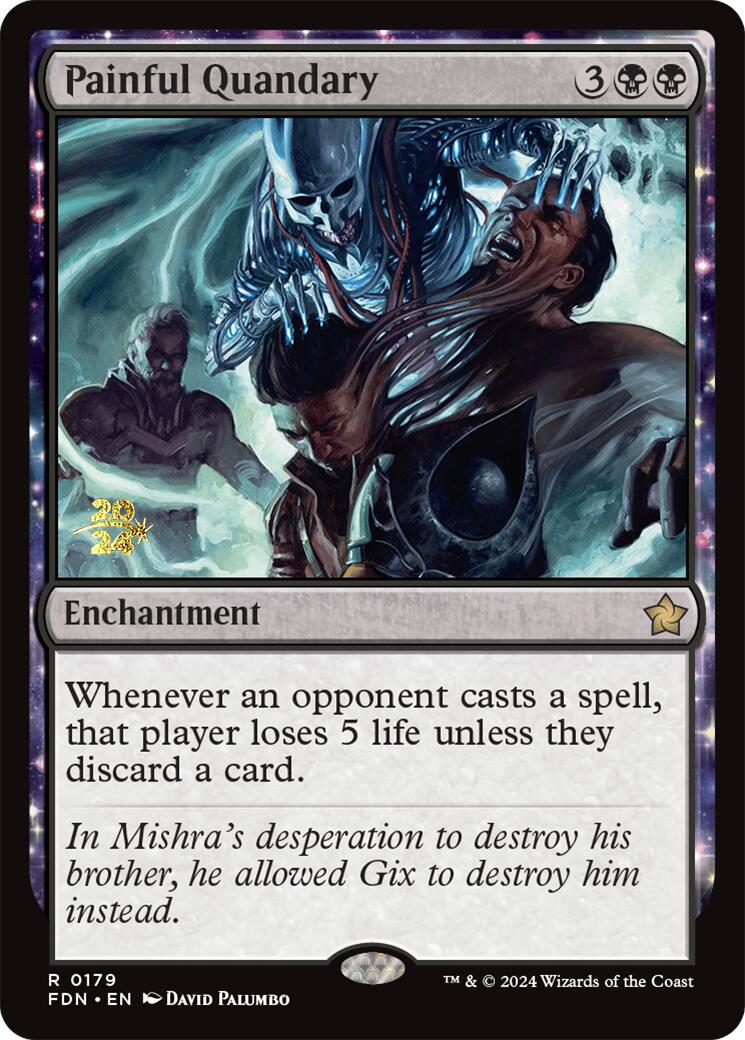 Painful Quandary [Foundations Prerelease Promos] | Pegasus Games WI