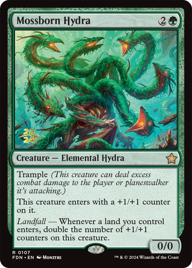 Mossborn Hydra [Foundations Prerelease Promos] | Pegasus Games WI