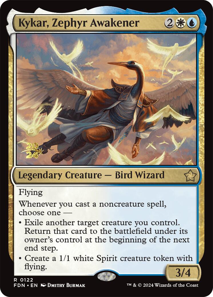 Kykar, Zephyr Awakener [Foundations Prerelease Promos] | Pegasus Games WI