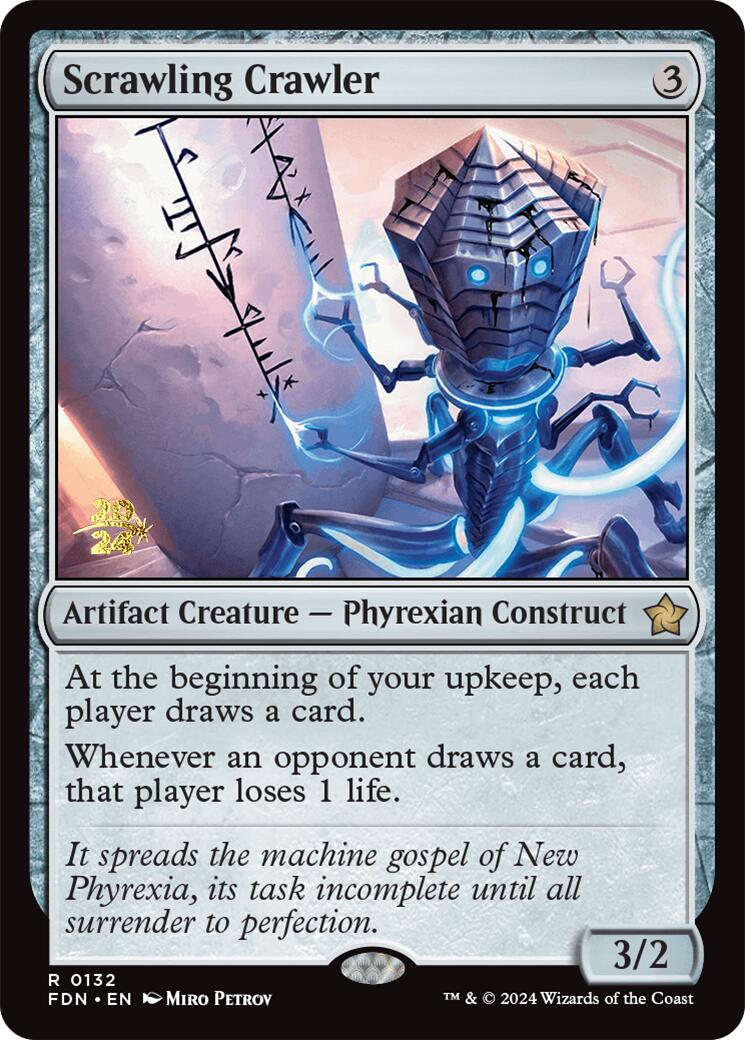 Scrawling Crawler [Foundations Prerelease Promos] | Pegasus Games WI