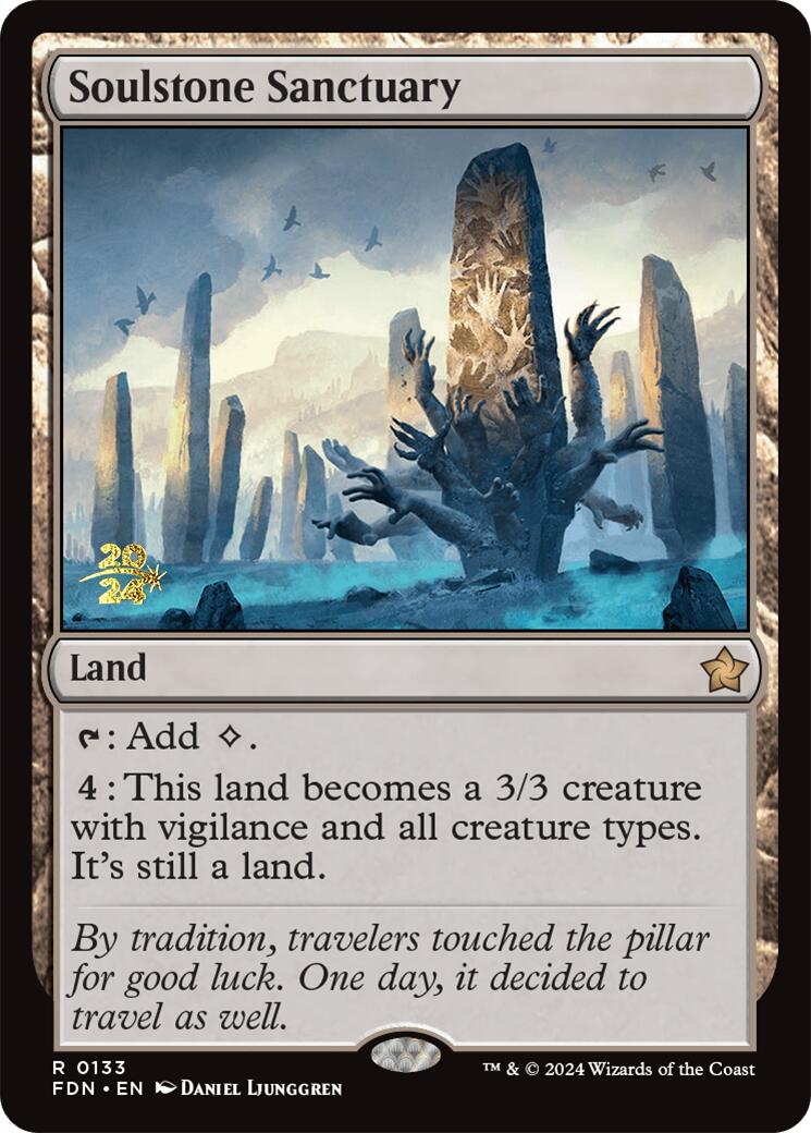 Soulstone Sanctuary [Foundations Prerelease Promos] | Pegasus Games WI
