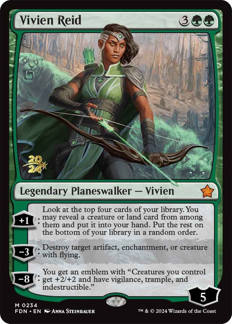 Vivien Reid [Foundations Prerelease Promos] | Pegasus Games WI