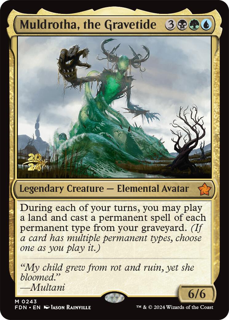 Muldrotha, the Gravetide [Foundations Prerelease Promos] | Pegasus Games WI