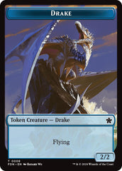 Drake // Goblin Doubled-Sided Token [Foundations Tokens] | Pegasus Games WI