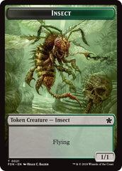 Goblin // Insect Doubled-Sided Token [Foundations Tokens] | Pegasus Games WI