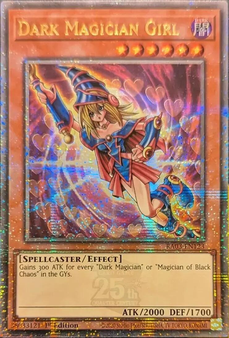 Dark Magician Girl (Quarter Century Secret Rare) (C) [RA03-EN123] Quarter Century Secret Rare | Pegasus Games WI