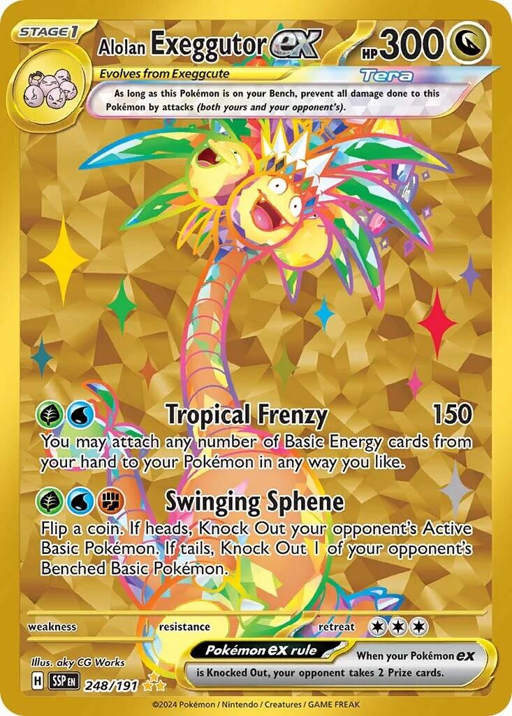 Alolan Exeggutor ex (248/191) [Scarlet & Violet: Surging Sparks] | Pegasus Games WI