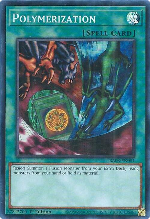 Polymerization (Alternate Art) [RA03-EN051] Super Rare | Pegasus Games WI