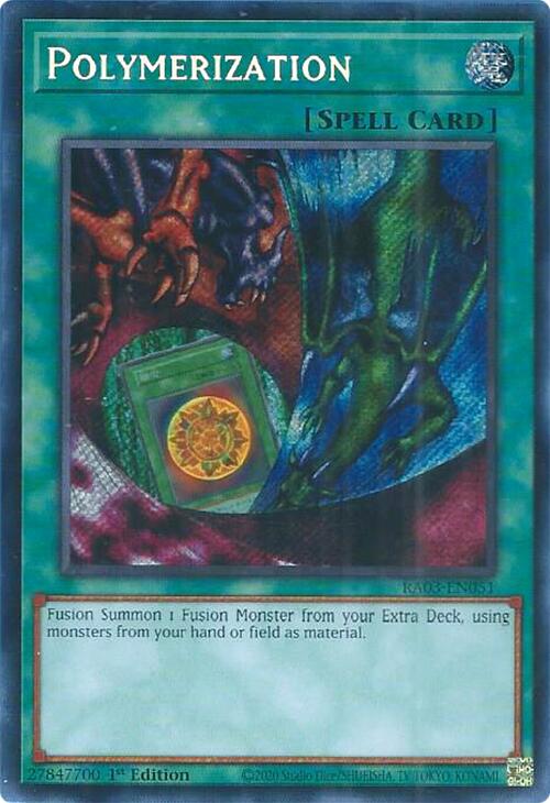 Polymerization (Alternate Art) (Secret Rare) [RA03-EN051] Secret Rare | Pegasus Games WI