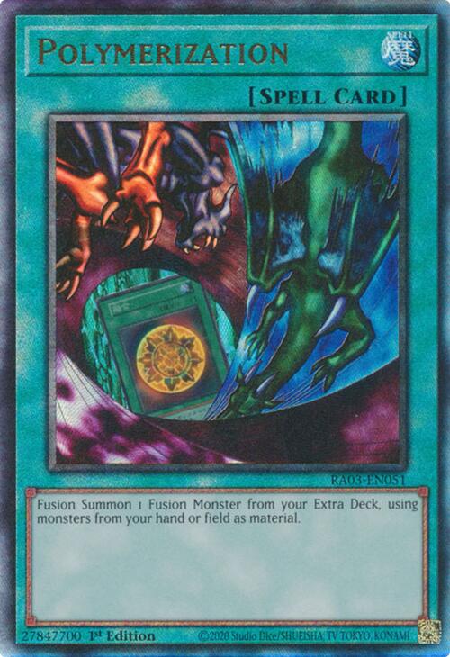 Polymerization (Alternate Art) (PUR) [RA03-EN051] Prismatic Ultimate Rare | Pegasus Games WI
