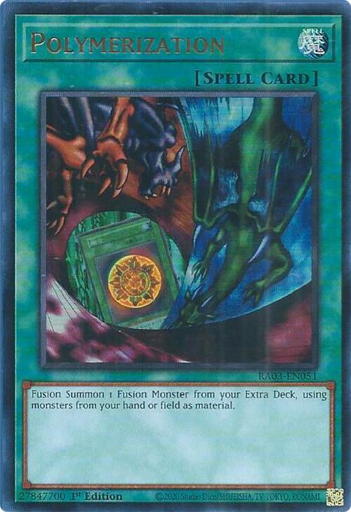 Polymerization (Alternate Art) (UR) [RA03-EN051] Ultra Rare | Pegasus Games WI