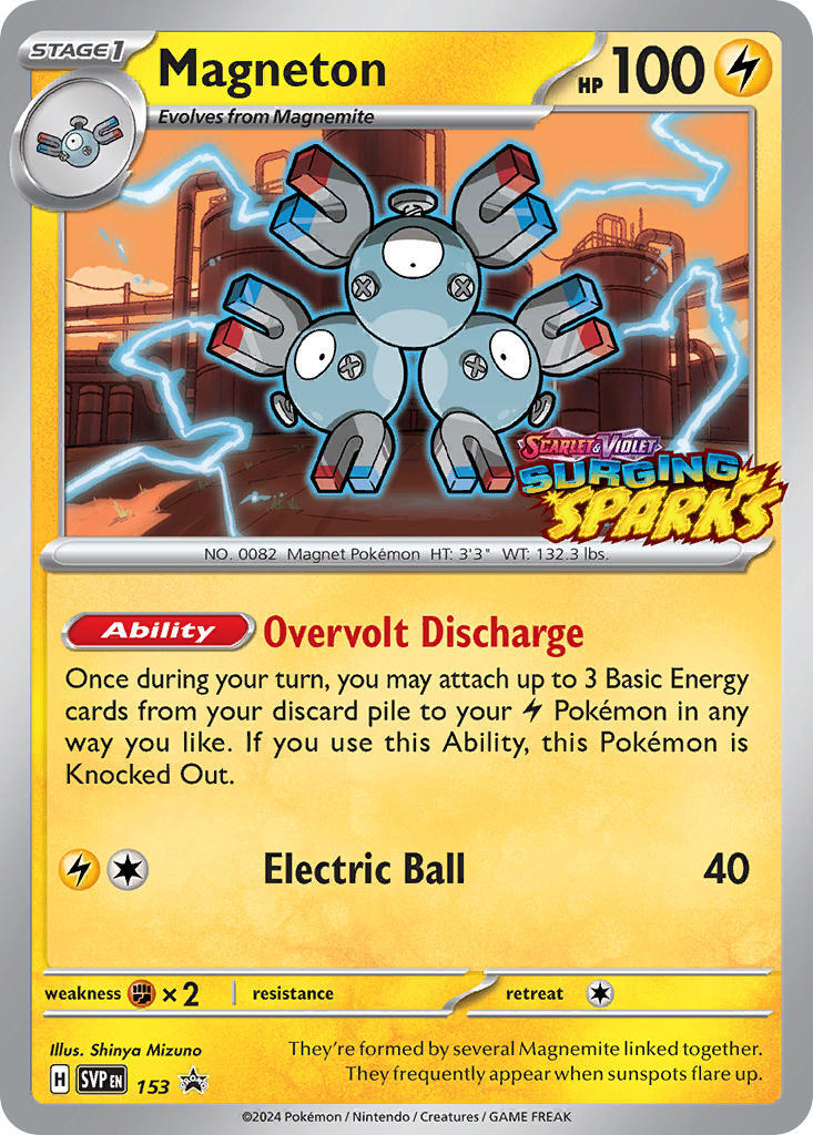 Magneton (153) [Scarlet & Violet: Black Star Promos] | Pegasus Games WI