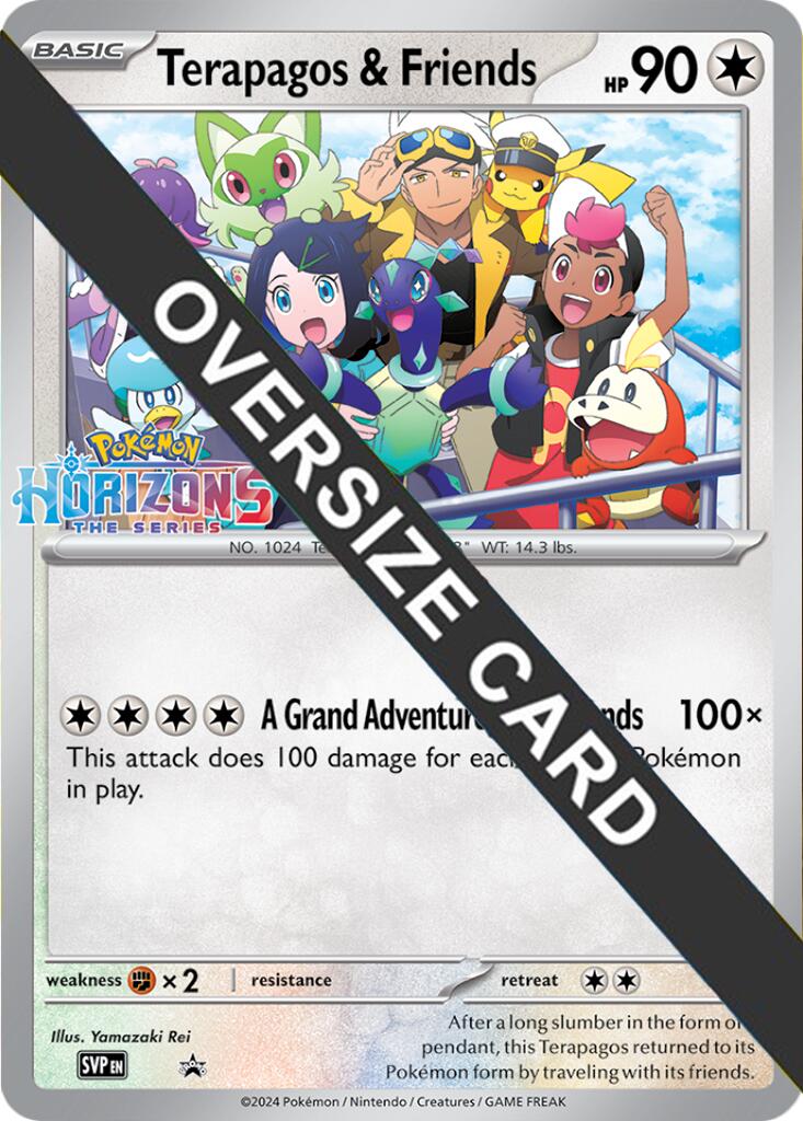 Terapagos & Friends (Jumbo Card) [Miscellaneous Cards] | Pegasus Games WI