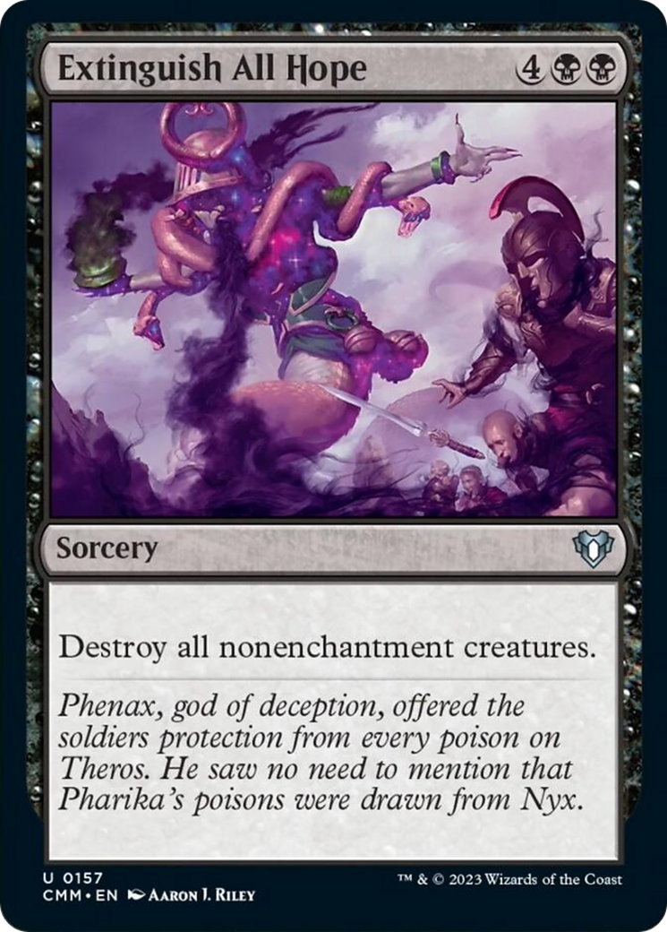 Extinguish All Hope [Commander Masters] | Pegasus Games WI