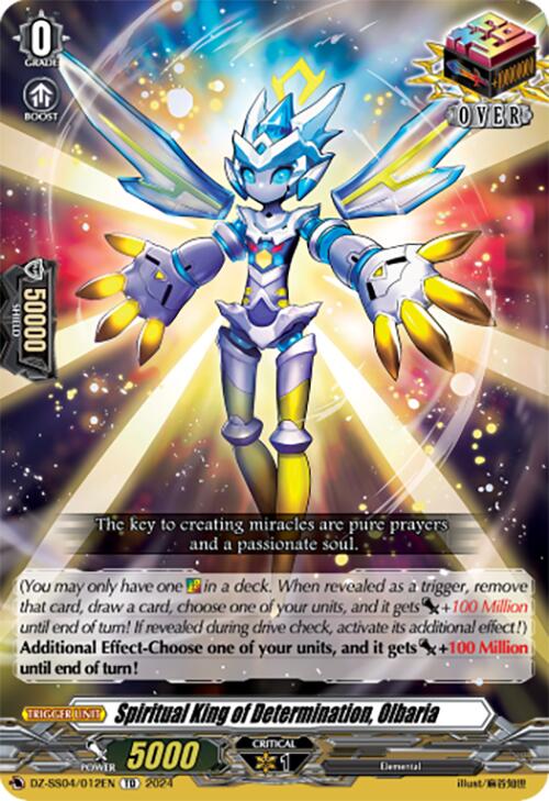 Spiritual King of Determination, Olbaria (DZ-SS04/012EN) [DZ-SS04: Special Series Stardust Blade] | Pegasus Games WI