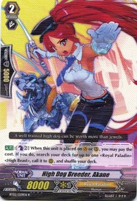 High Dog Breeder, Akane (BT02/029EN) [Onslaught of Dragon Souls] | Pegasus Games WI