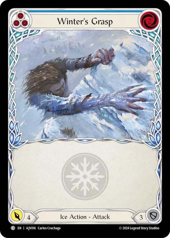 Winter's Grasp (Blue) [AJV016] (Armory Deck: Jarl Vetreidi) | Pegasus Games WI