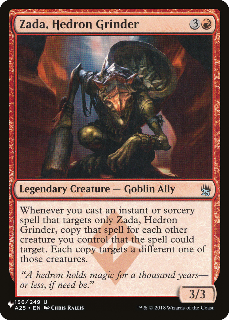 Zada, Hedron Grinder [The List Reprints] | Pegasus Games WI