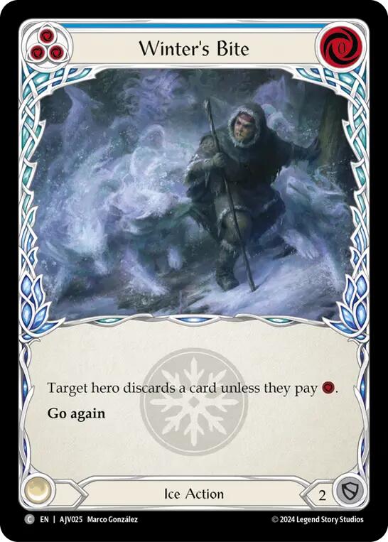 Winter's Bite (Blue) [AJV025] (Armory Deck: Jarl Vetreidi) | Pegasus Games WI