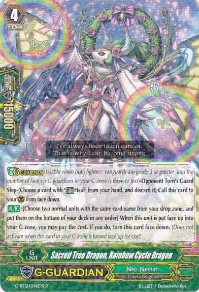 Sacred Tree Dragon, Rainbow Cycle Dragon (G-BT12/046EN) [Dragon King's Awakening] | Pegasus Games WI