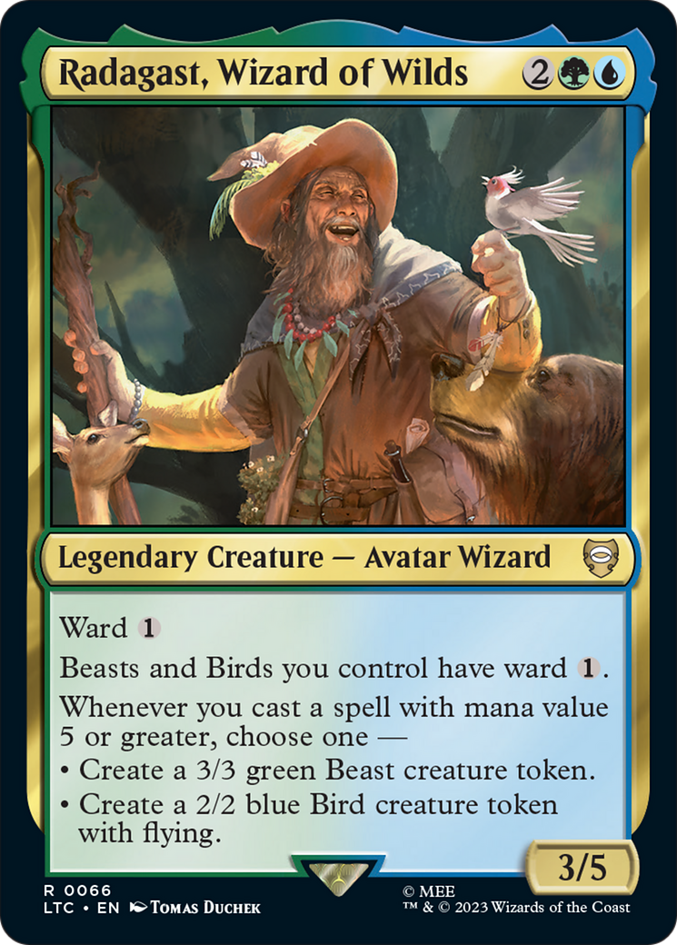 Radagast, Wizard of Wilds [The Lord of the Rings: Tales of Middle-Earth Commander] | Pegasus Games WI