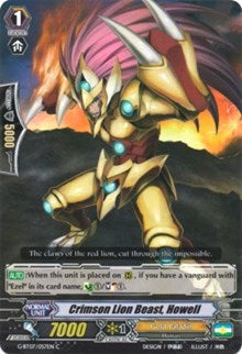 Crimson Lion Beast, Howell (G-BT07/057EN) [Glorious Bravery of Radiant Sword] | Pegasus Games WI
