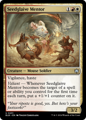 Seedglaive Mentor [Bloomburrow] | Pegasus Games WI