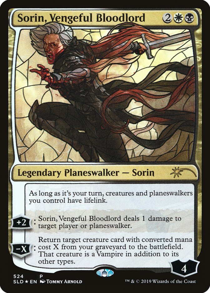 Sorin, Vengeful Bloodlord (Stained Glass) [Secret Lair Drop Promos] | Pegasus Games WI