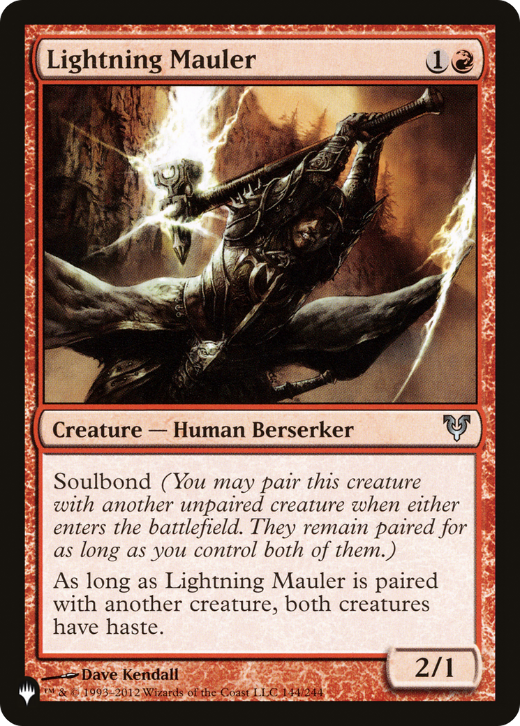 Lightning Mauler [The List Reprints] | Pegasus Games WI