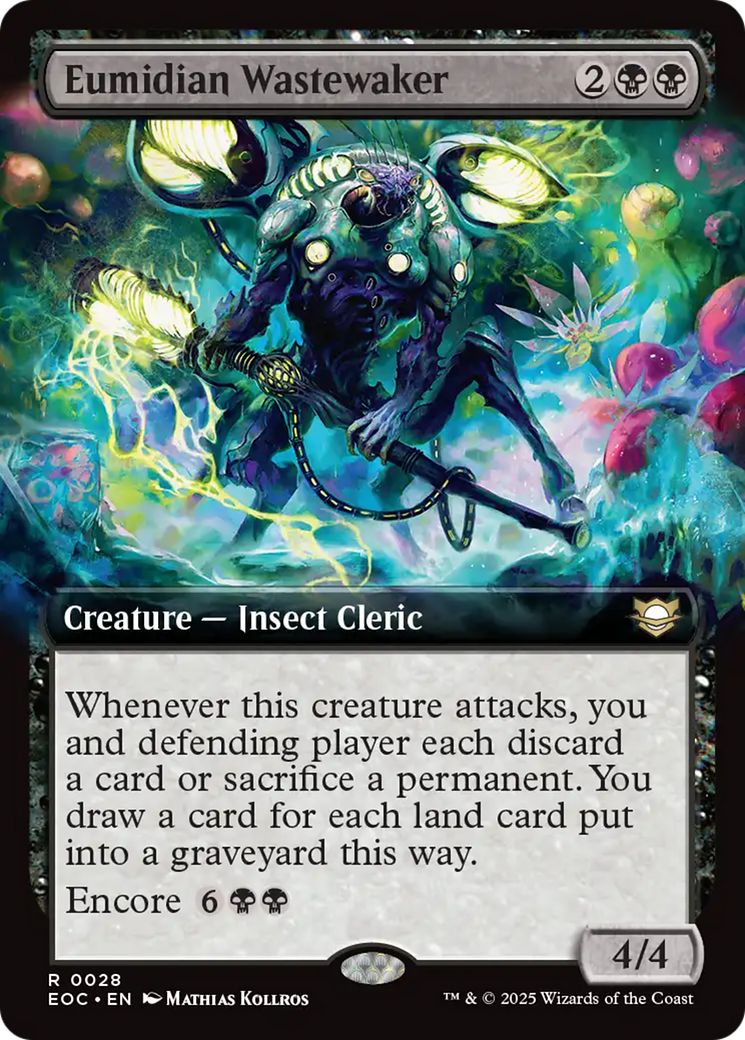 Eumidian Wastewaker (Extended Art) [Edge of Eternities Commander] | Pegasus Games WI