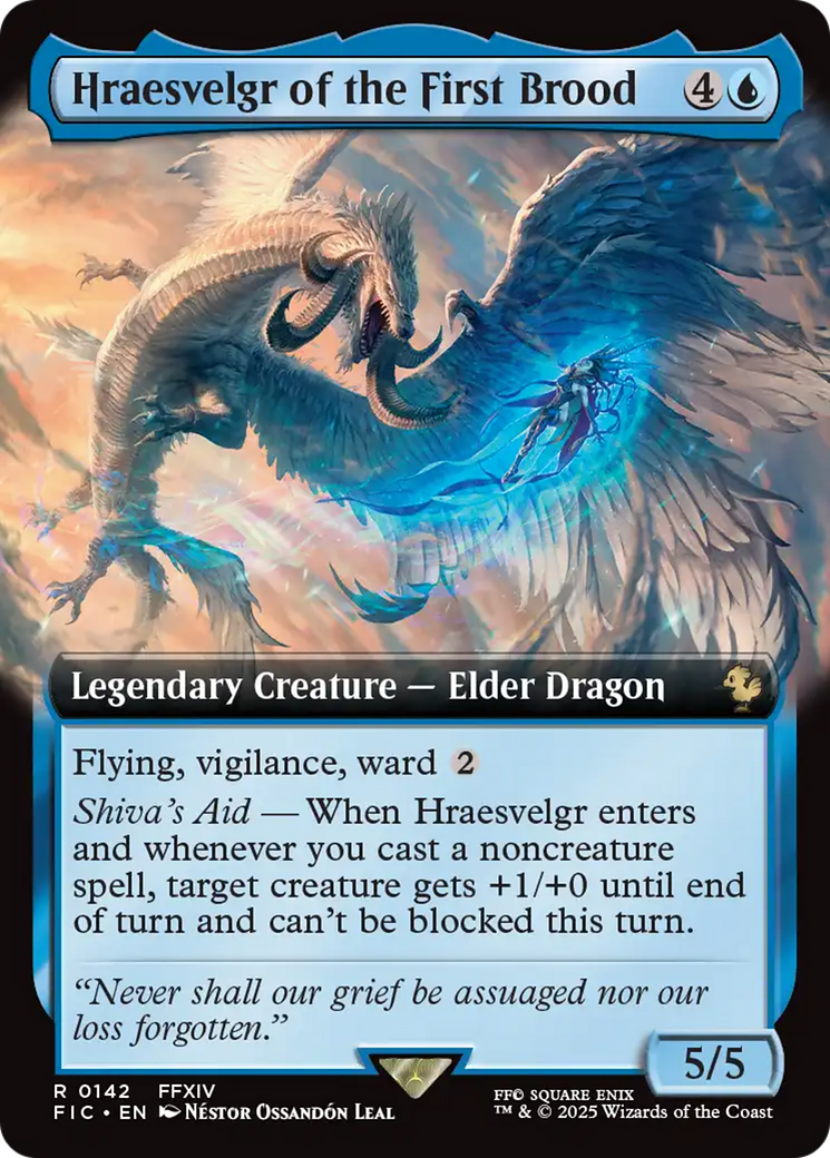 Hraesvelgr of the First Brood (Extended Art) [FINAL FANTASY Commander] | Pegasus Games WI