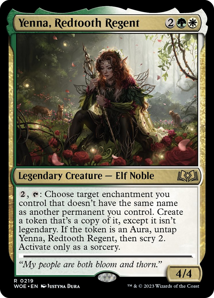 Yenna, Redtooth Regent [Wilds of Eldraine] | Pegasus Games WI