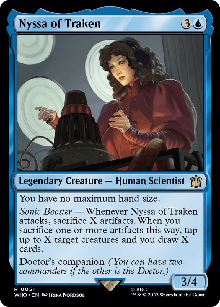 Nyssa of Traken [Doctor Who] | Pegasus Games WI