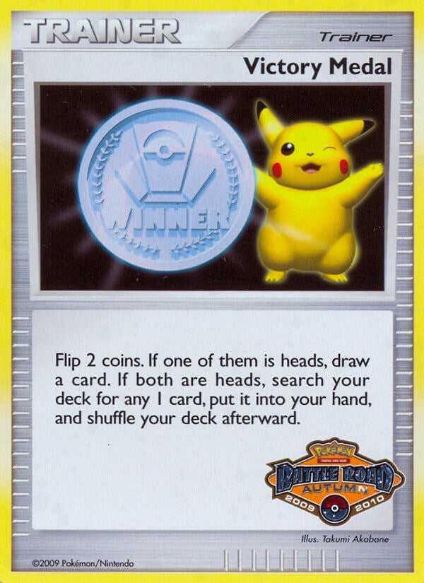 Victory Medal (2009-2010) (Battle Road Autumn) [League & Championship Cards] | Pegasus Games WI
