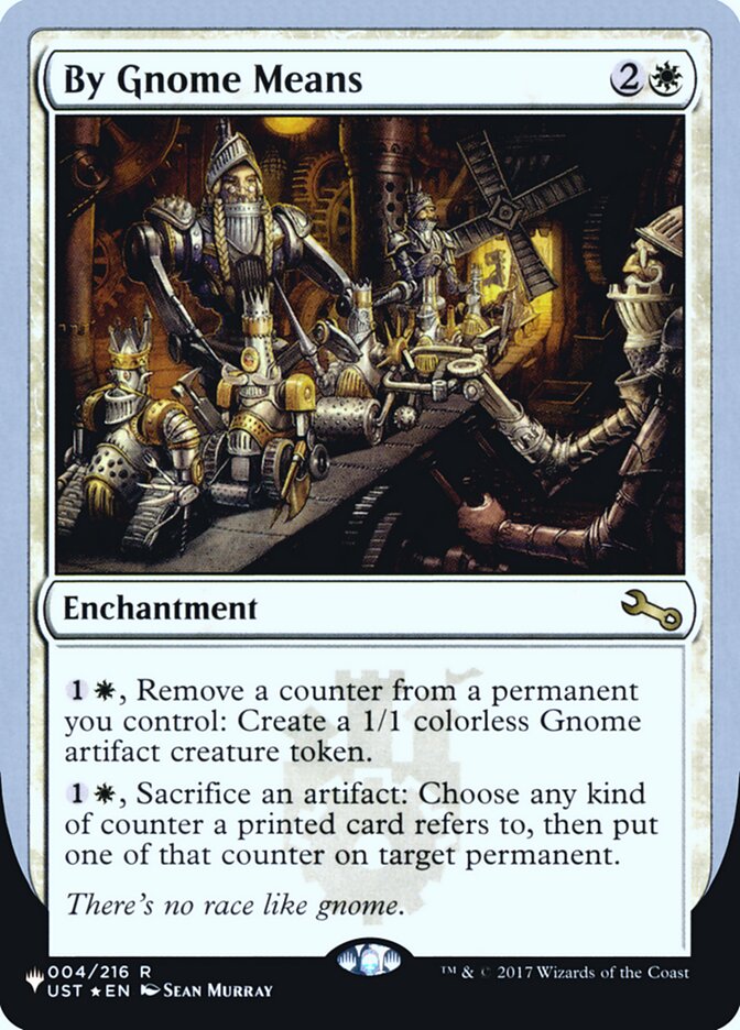 By Gnome Means (Unfinity Foil Edition) [The List] | Pegasus Games WI