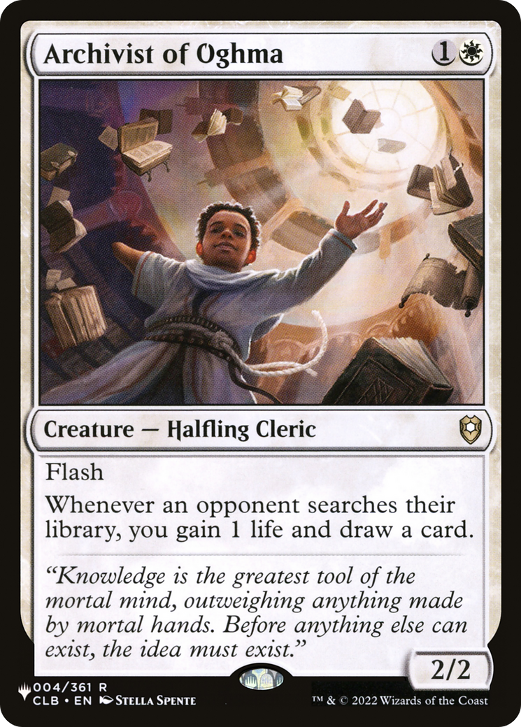 Archivist of Oghma [The List] | Pegasus Games WI