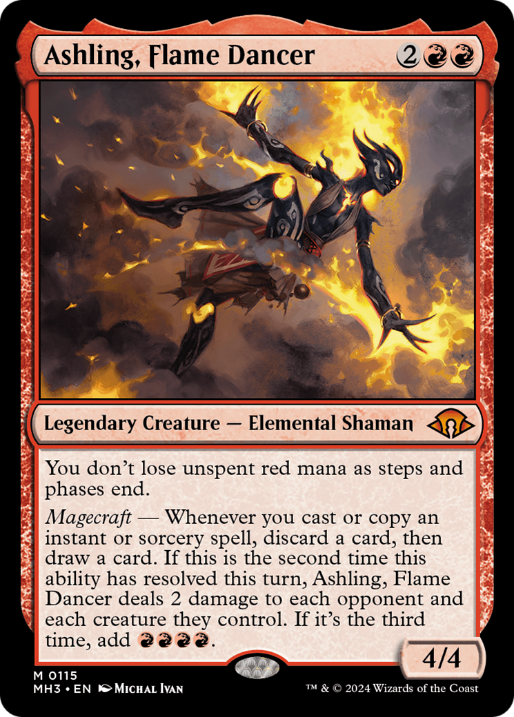 Ashling, Flame Dancer [Modern Horizons 3] | Pegasus Games WI