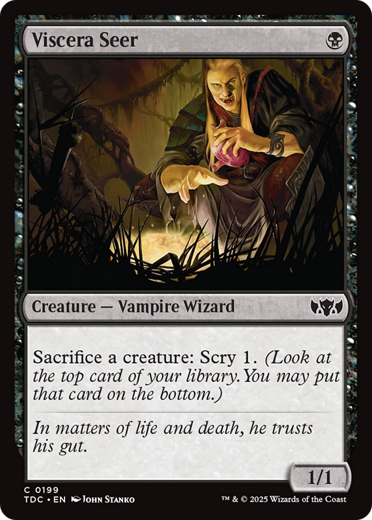 Viscera Seer [Tarkir: Dragonstorm Commander] | Pegasus Games WI