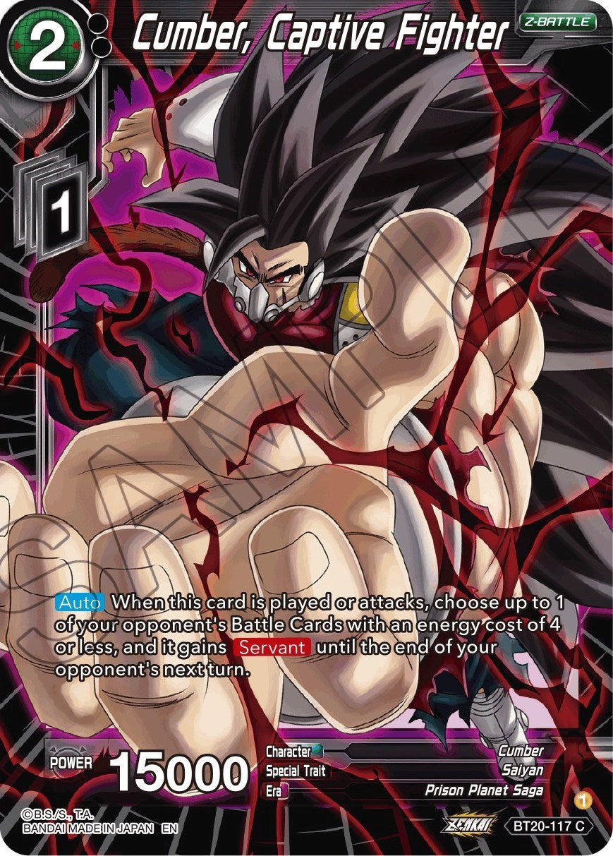 Cumber, Captive Fighter (BT20-117) [Power Absorbed] | Pegasus Games WI