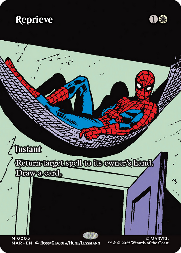 Reprieve (Borderless) [Marvel's Spider-Man: Eternal-Legal] | Pegasus Games WI